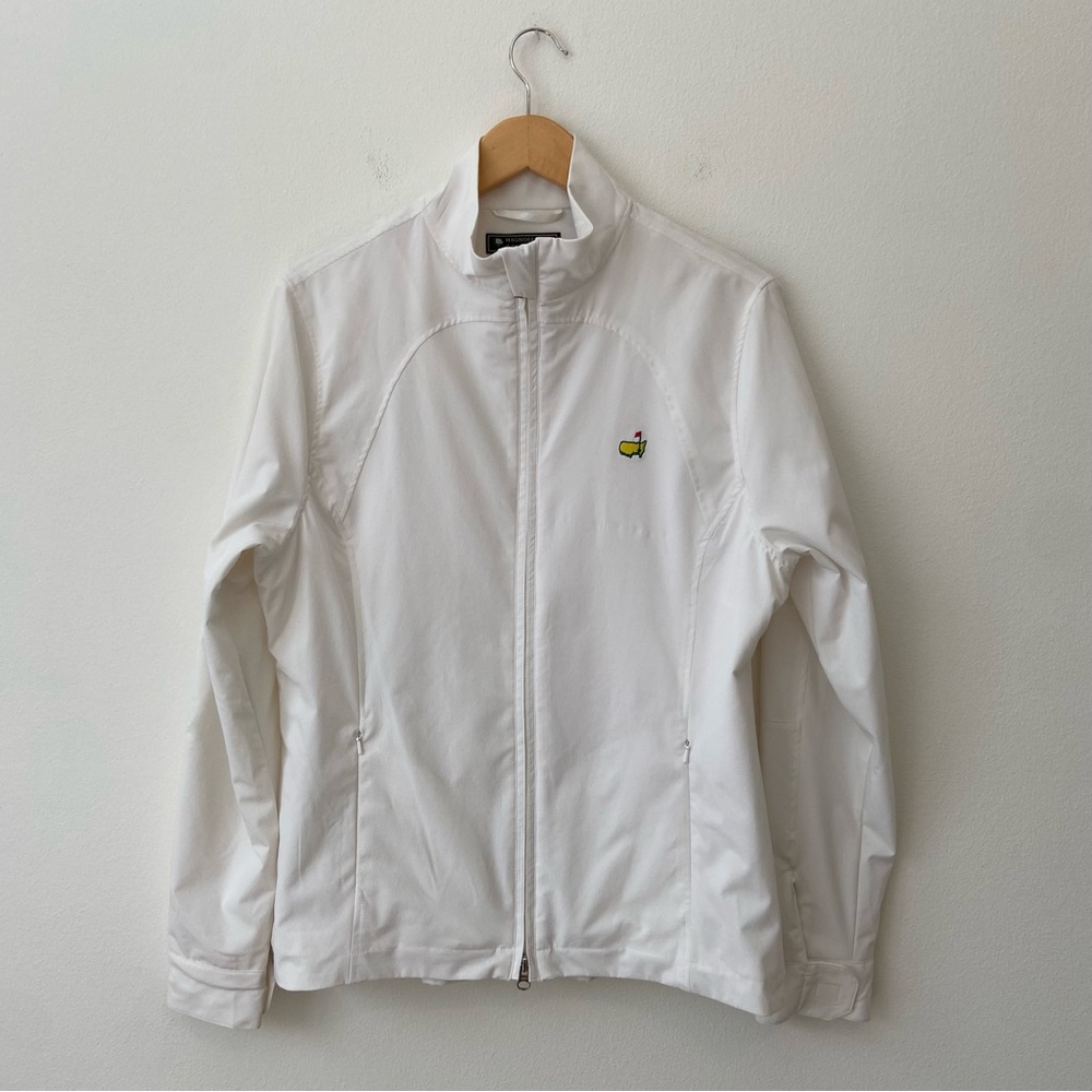 Magnolia Lane Jacket Collection Masters Golf Full Zip Womens Medium White